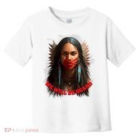 We Will Be Heard Missing And Murdered Indigenous Women MMIW Toddler T-Shirt thumb 0