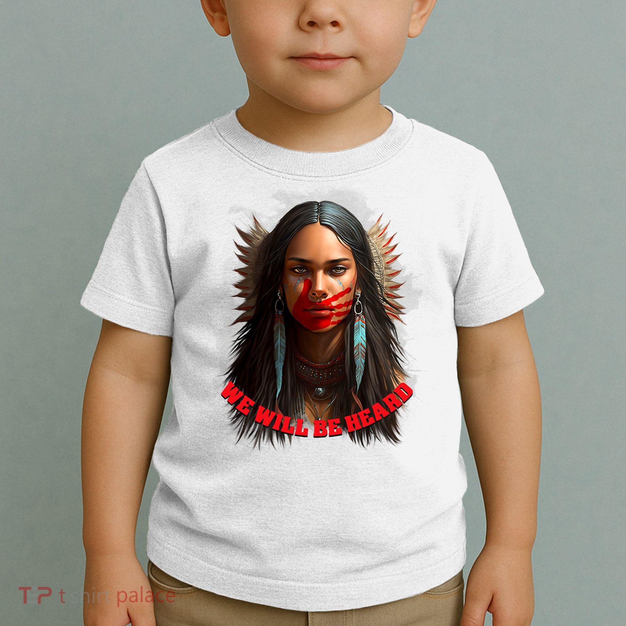 We Will Be Heard Missing And Murdered Indigenous Women MMIW Toddler T-Shirt