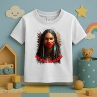 We Will Be Heard Missing And Murdered Indigenous Women MMIW Toddler T-Shirt thumb 3