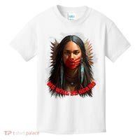 We Will Be Heard Missing And Murdered Indigenous Women MMIW Kids T-Shirt thumb 0