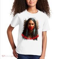 We Will Be Heard Missing And Murdered Indigenous Women MMIW Kids T-Shirt thumb 2