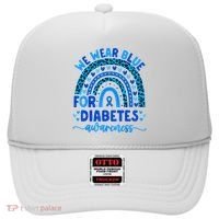 We Wear Blue For Diabetes Awareness Diabetic Hat thumb 0