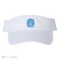 We Wear Blue For Diabetes Awareness Diabetic Visor thumb 0