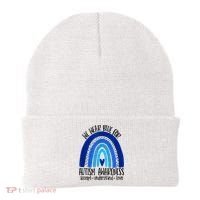 We Wear Blue For Autism Awareness, Accept Understand Love Beanie thumb 0
