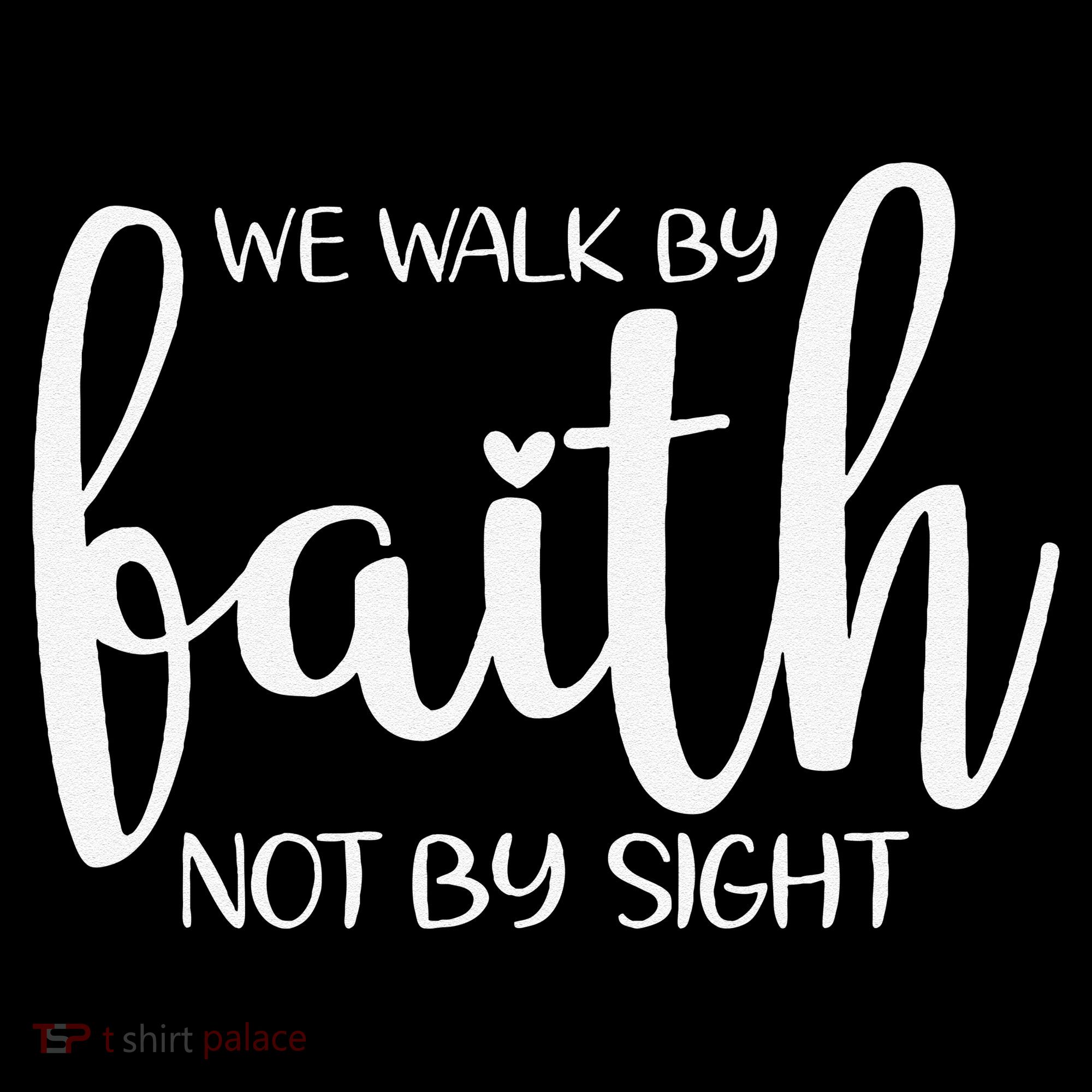 We Walk By Faith Not By Sight God Faith Jesus 1 Kids Colorblock Raglan Jersey