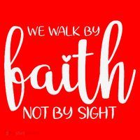 We Walk By Faith Not By Sight God Faith Jesus 1 Santa Hat thumb 1