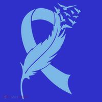 We Wear Blue Colon Cancer Awareness Month Ribbon Sunflower Meaningful Gift Women's Tank Top thumb 5