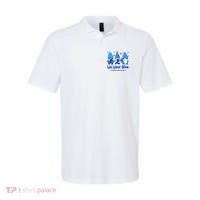 We Wear Blue Autism Awareness Gnome Polo thumb 0