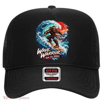 WAVE WARRIOR – Bigfoot Samurai Surfing Hat
