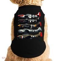 Ww2 Warplanes B 17 P51 Mustang F4u Corsair P40 Warhawk Doggie Tank thumb 0