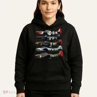 Ww2 Warplanes B 17 P51 Mustang F4u Corsair P40 Warhawk Hoodie thumb 5