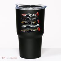 Ww2 Warplanes B 17 P51 Mustang F4u Corsair P40 Warhawk Tumbler thumb 0