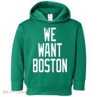We Want Boston Toddler Hoodie thumb 0