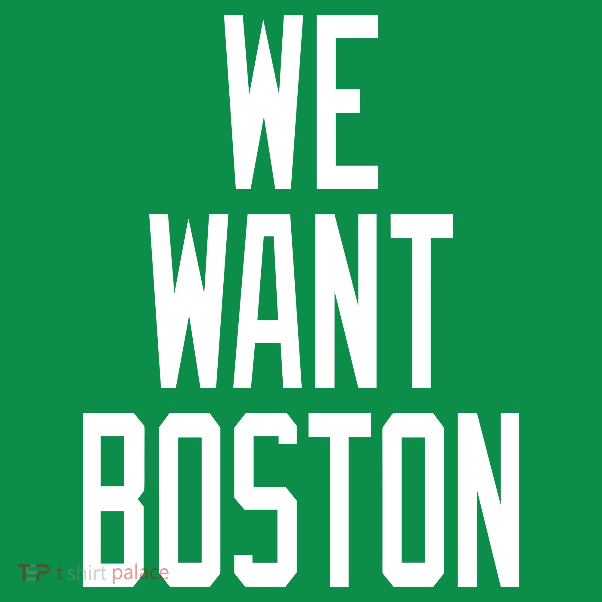 We Want Boston Toddler Hoodie