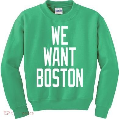 We Want Boston Kids Sweatshirt