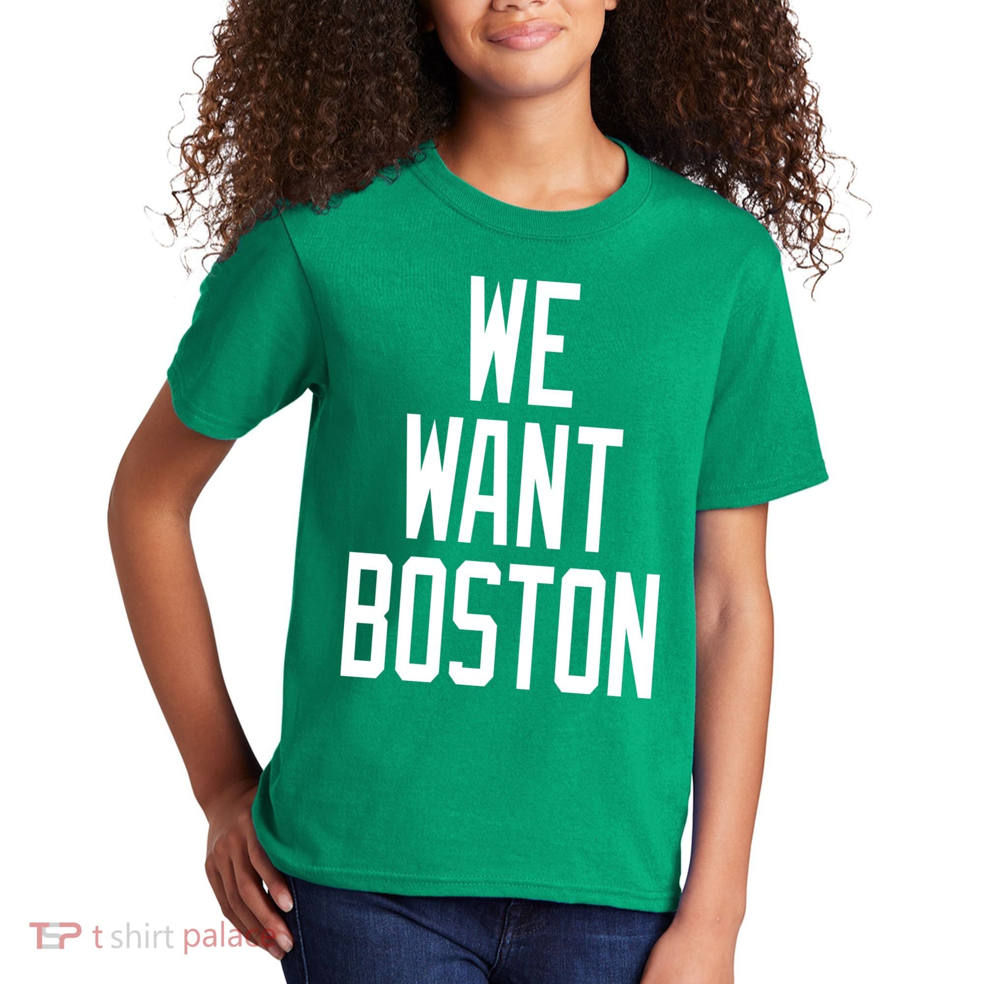 We Want Boston Kids T-Shirt