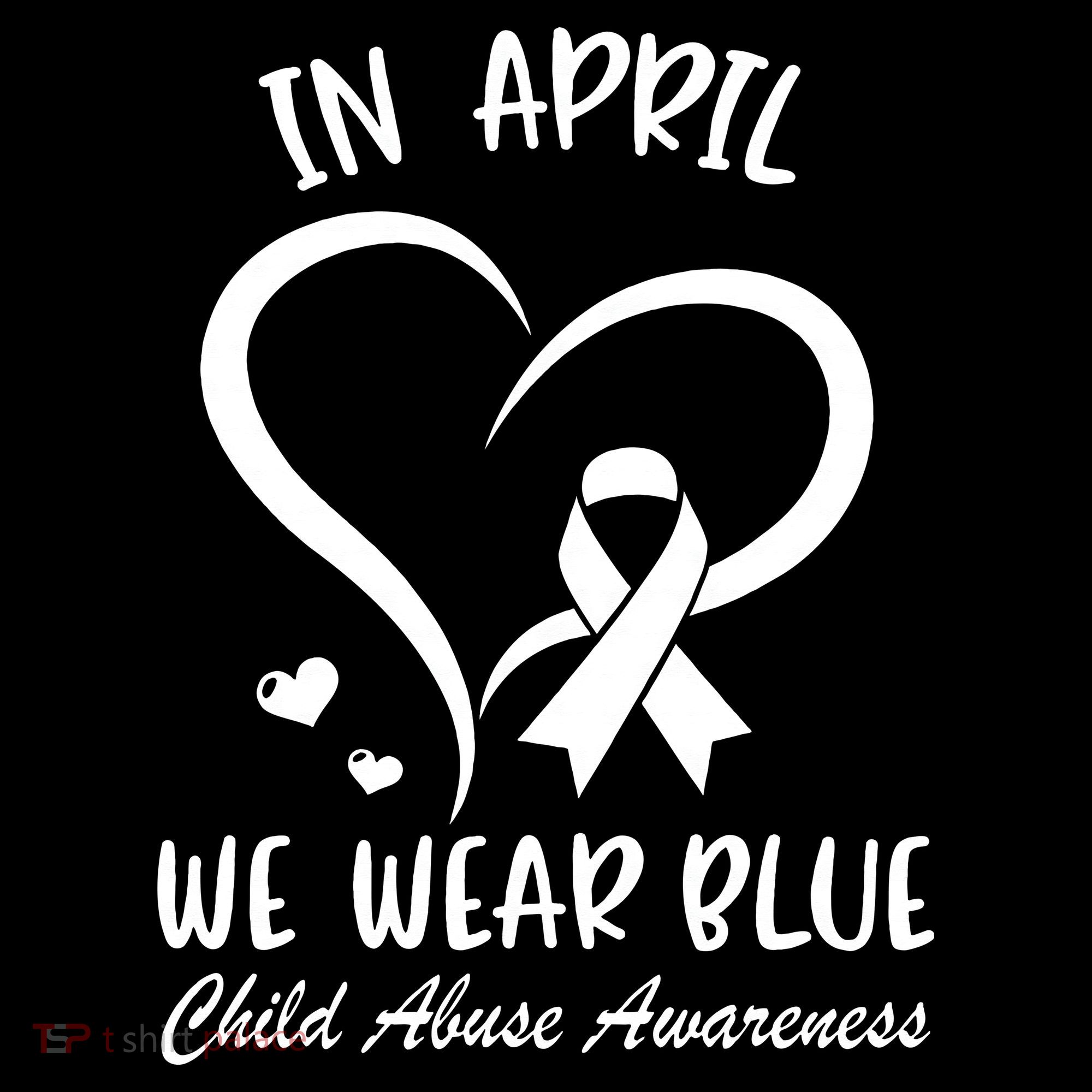 We Wear Blue Child Abuse Prevention Month Leopard Rainbow Women's Hoodie