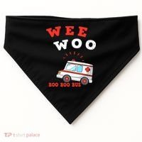 Wee Woo Boo Boo Bus Ambulance Funny EMS EMT Paramedic Gift USA-Made Doggie Bandana thumb 0