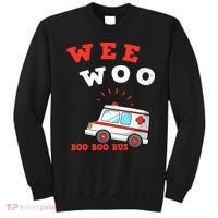 Wee Woo Boo Boo Bus Ambulance Funny EMS EMT Paramedic Gift Sweatshirt thumb 0