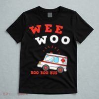 Wee Woo Boo Boo Bus Ambulance Funny EMS EMT Paramedic Gift T-Shirt thumb 5