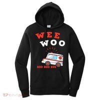Wee Woo Boo Boo Bus Ambulance Funny EMS EMT Paramedic Gift Women's Hoodie thumb 0