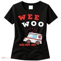 Wee Woo Boo Boo Bus Ambulance Funny EMS EMT Paramedic Gift Women's T-Shirt thumb 0