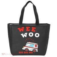 Wee Woo Boo Boo Bus Ambulance Funny EMS EMT Paramedic Gift Tote Bag thumb 0