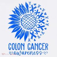 We Wear Blue Colon Cancer Awareness Colorectal Cancer Month T-Shirt thumb 7