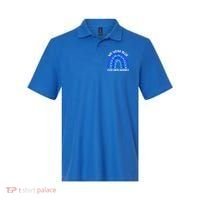 We Wear Blue Rainbow For Colon Cancer Awareness Meaningful Gift Polo thumb 0