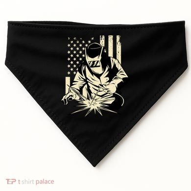 Welder Welding Blacksmith Metal Worker Fabricator USA-Made Doggie Bandana