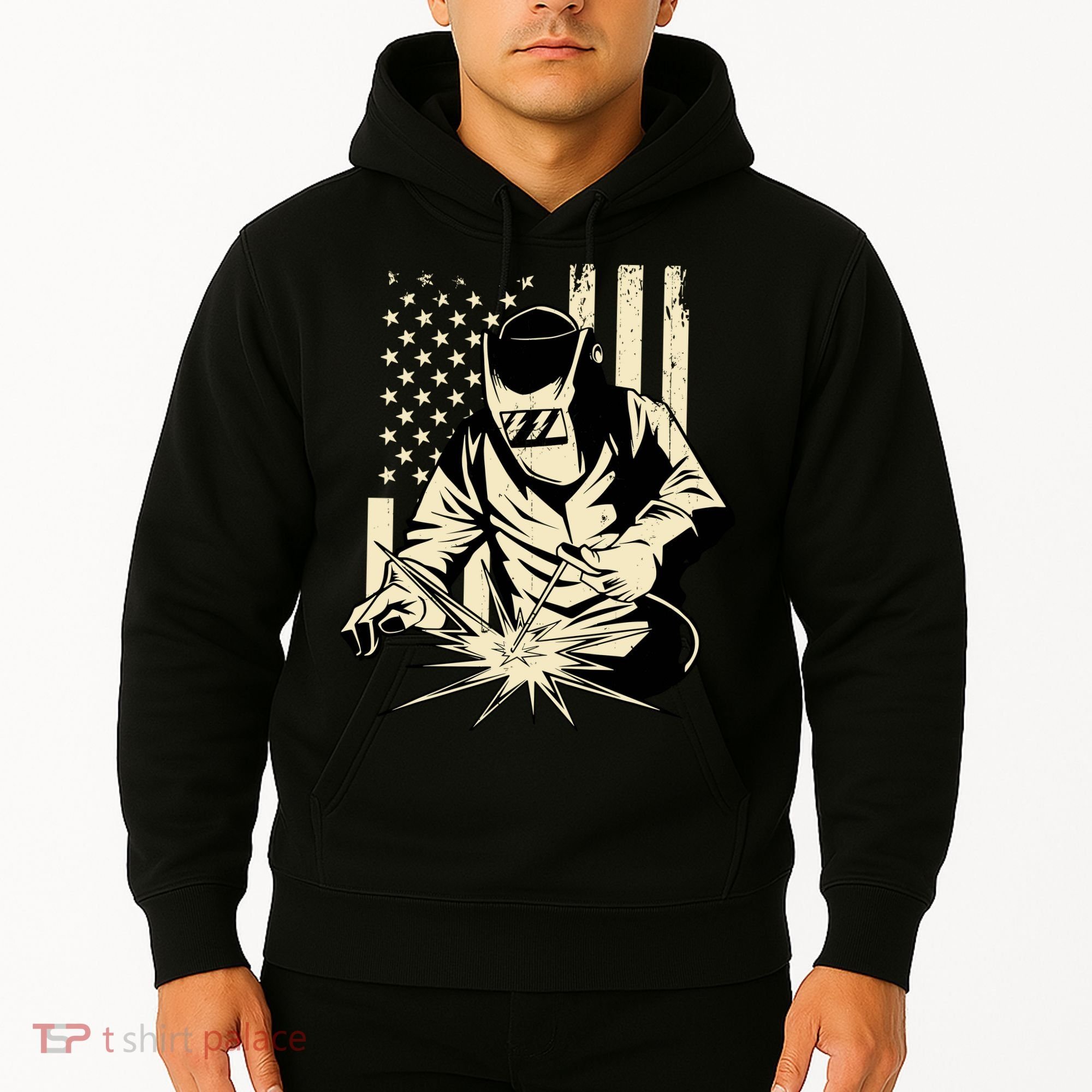 Welder Welding Blacksmith Metal Worker Fabricator Hoodie