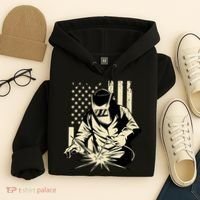 Welder Welding Blacksmith Metal Worker Fabricator Hoodie thumb 4