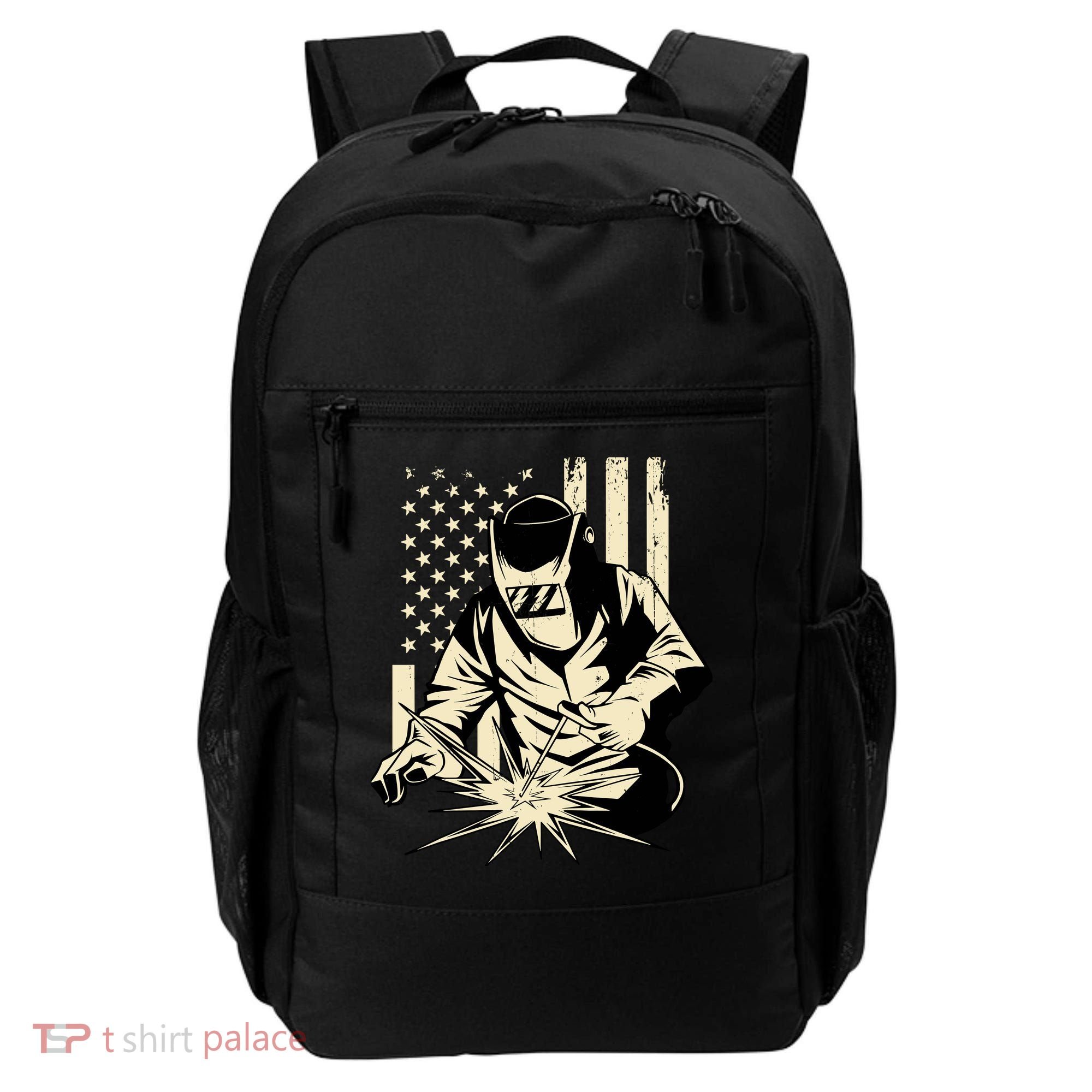 Welder Welding Blacksmith Metal Worker Fabricator Backpack