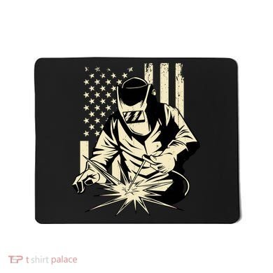 Welder Welding Blacksmith Metal Worker Fabricator Mousepad