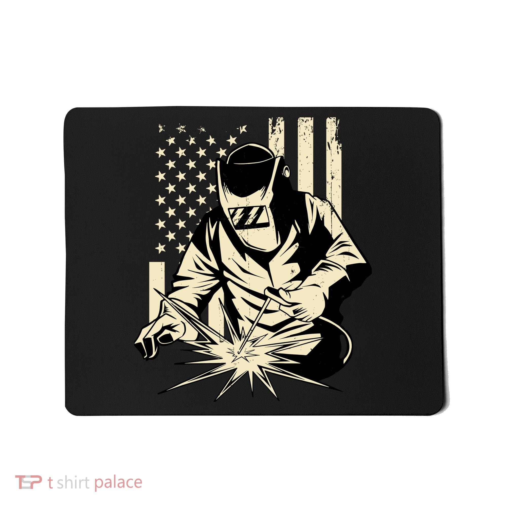 Welder Welding Blacksmith Metal Worker Fabricator Mousepad