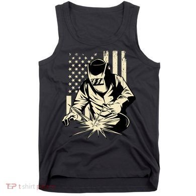 Welder Welding Blacksmith Metal Worker Fabricator Tank Top