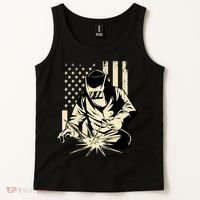 Welder Welding Blacksmith Metal Worker Fabricator Tank Top thumb 2