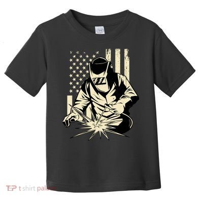 Welder Welding Blacksmith Metal Worker Fabricator Toddler T-Shirt