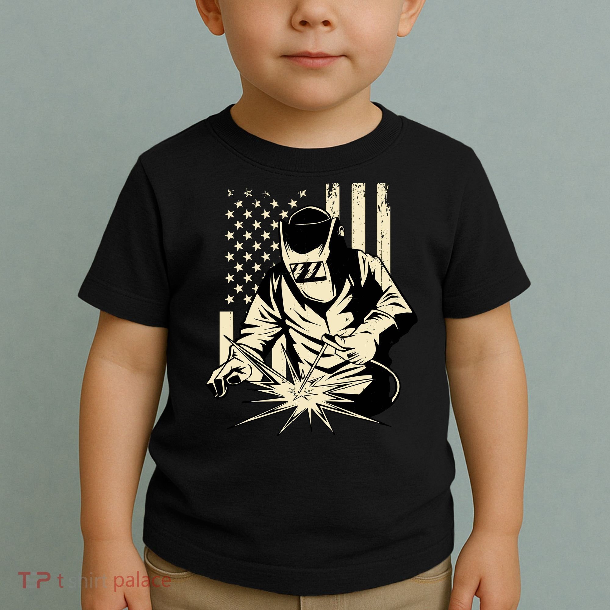 Welder Welding Blacksmith Metal Worker Fabricator Toddler T-Shirt