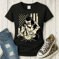 Welder Welding Blacksmith Metal Worker Fabricator Women's T-Shirt thumb 3