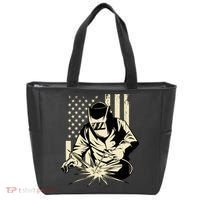 Welder Welding Blacksmith Metal Worker Fabricator Tote Bag thumb 0