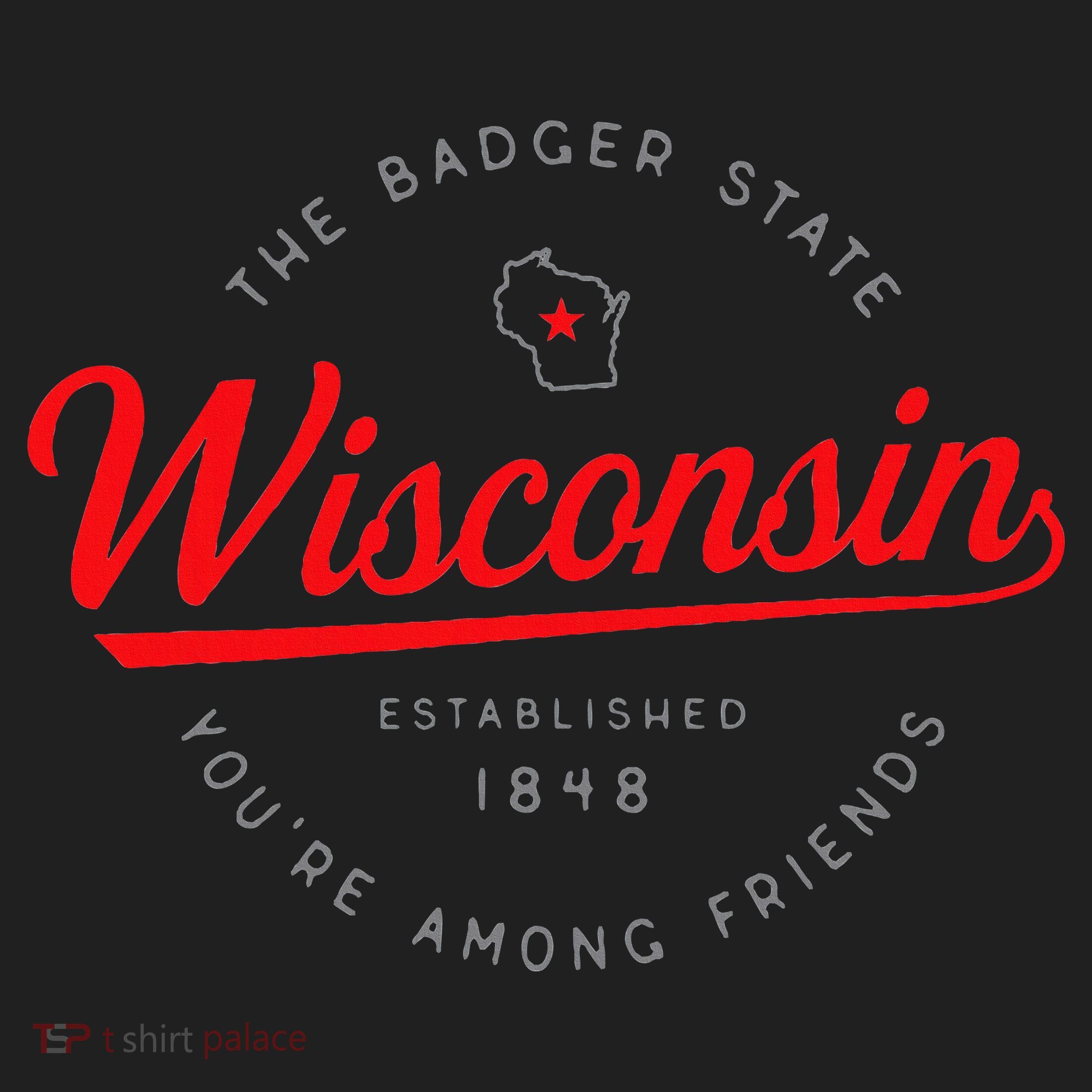 Wisconsin Wi Badger State YouRe Among Friends In Wisconsin Tumbler