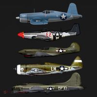 Ww2 Warplane Bgreat Gift17 P51 Mustang F4u Corsair P40 Warhawk Gift Women's Hoodie thumb 2