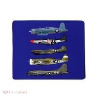 Ww2 Warplane Bgreat Gift17 P51 Mustang F4u Corsair P40 Warhawk Gift Mousepad thumb 0