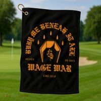 Wage War Bury Me Golf Towel thumb 1