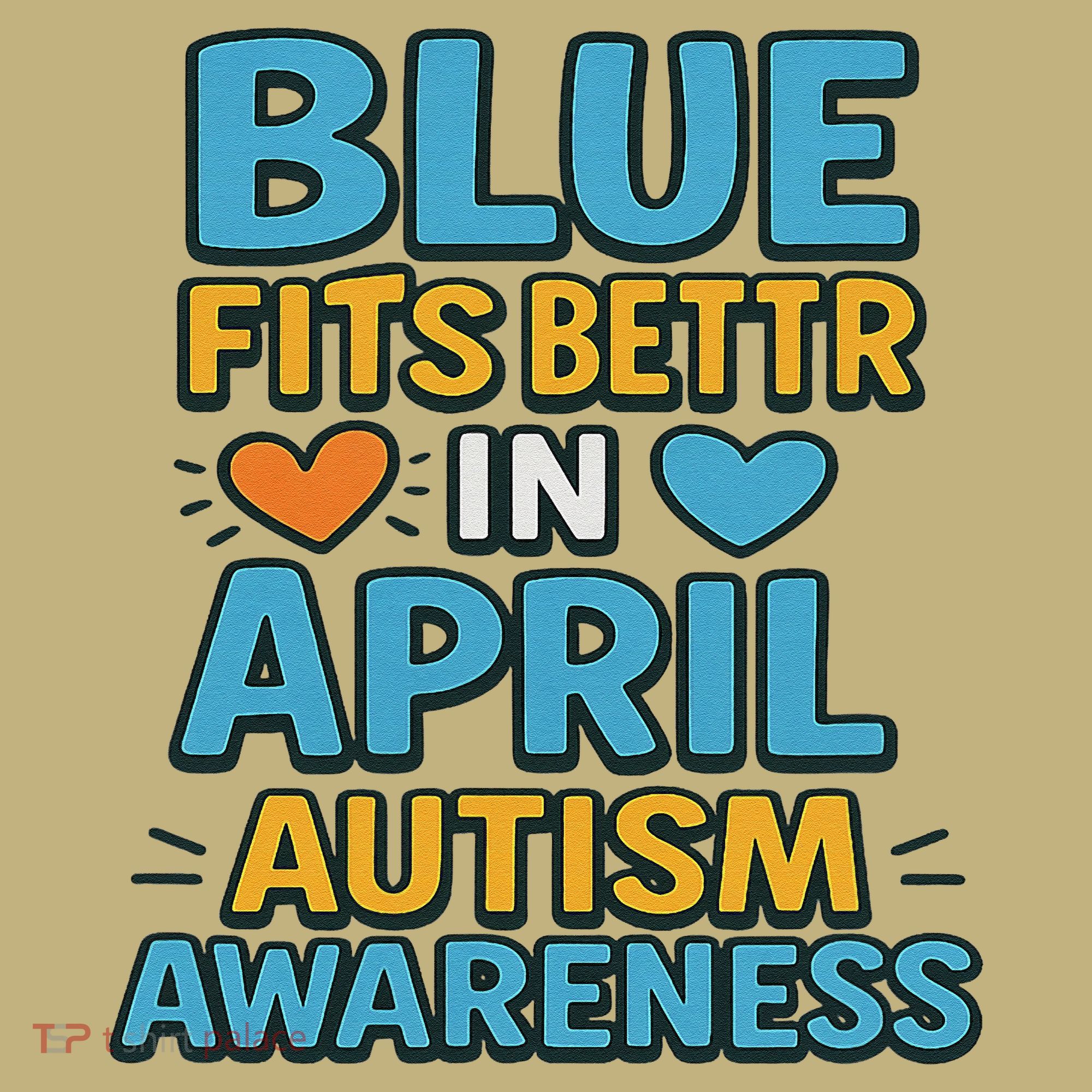 We Wear Blue In April Autism Awareness Neurodiversity Mousepad