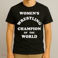 Women's Wrestling Champion Of The World T-Shirt thumb 3