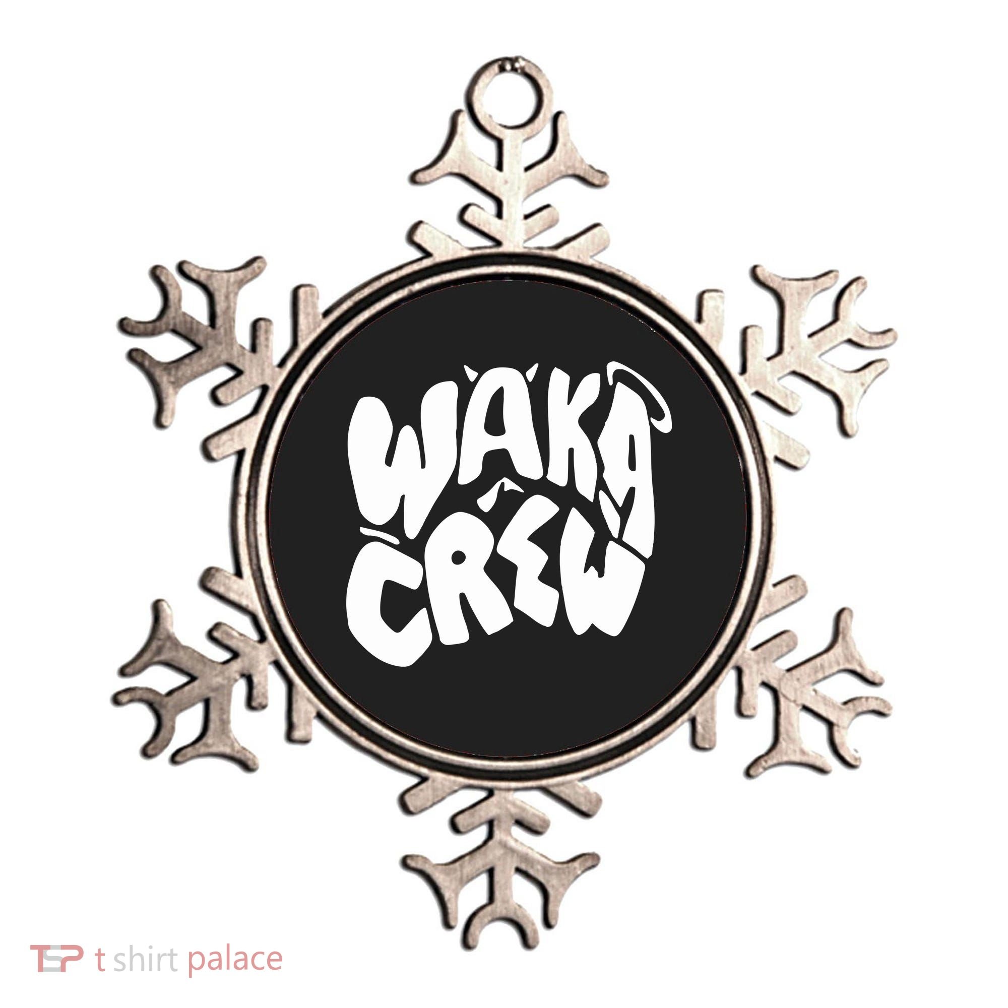 Waka Waka Crew Washed Powder Ornament