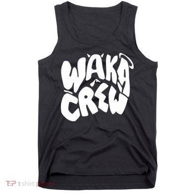 Waka Waka Crew Washed Powder Tank Top