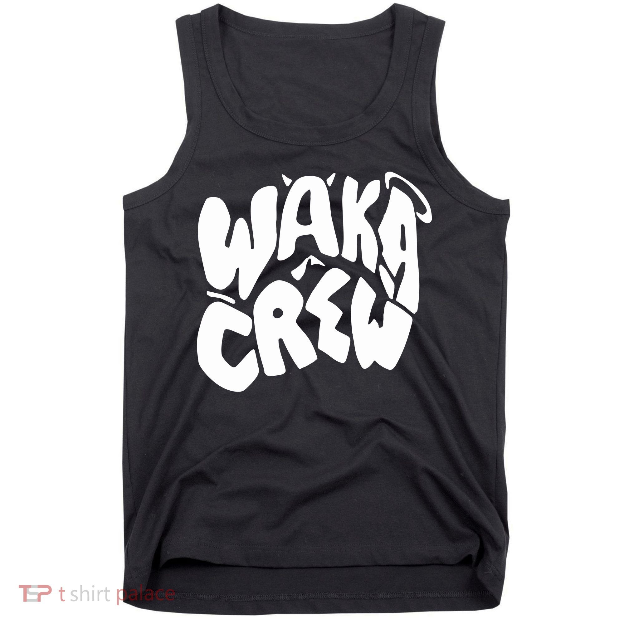 Waka Waka Crew Washed Powder Tank Top